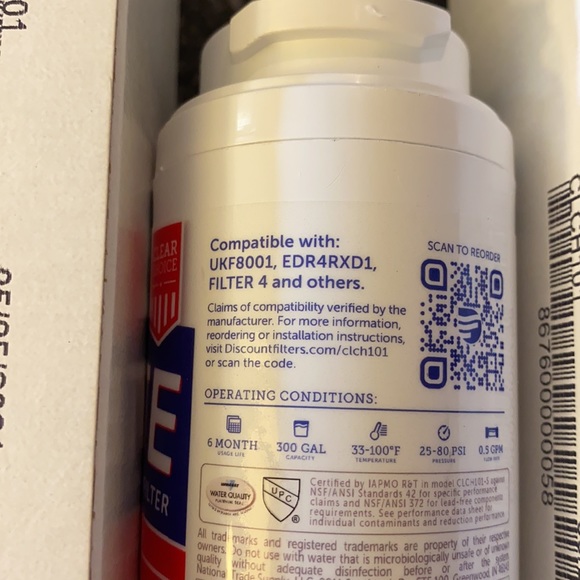 Water filter for refrigerator - Picture 5 of 5